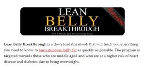 Lean Belly Breakthrough Uk